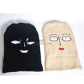 One Punch Man Cosplay Acrylic Fibers Hat With Smiley Face For Couples Accessories