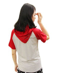 One Punch Man Saitama Cosplay Hoodie With Short Sleeves Hoodies