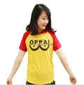One Punch Man Saitama Cosplay Yellow&red Hoodie With Short Sleeves Hoodies