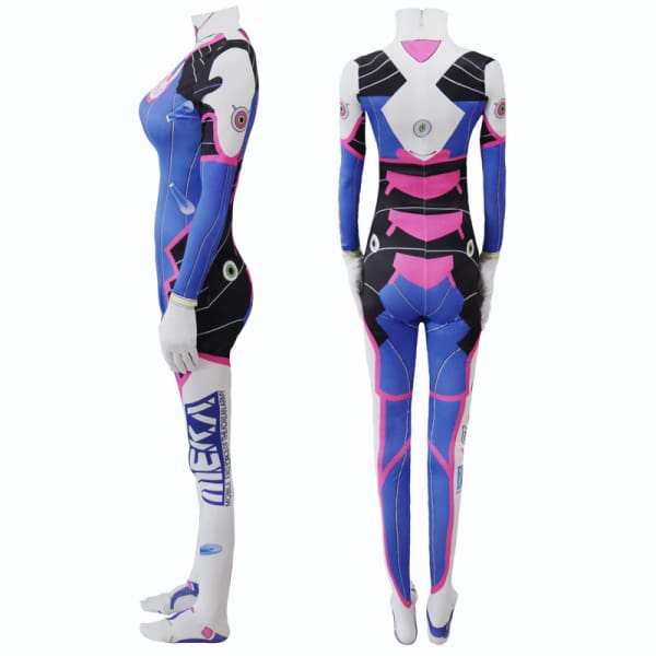 Overwatch D.va Jumpsuit Cosplay Costume Costumes