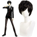 Persona 5 Joker Cosplay Black Wig Accessories