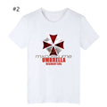 Resident Evil Umbrella Corporation Cosplay T-Shirt With Short Sleeeves Shirts