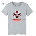 Resident Evil Umbrella Corporation Cosplay T-Shirt With Short Sleeeves Shirts