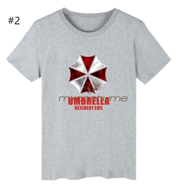 Resident Evil Umbrella Corporation Cosplay T-Shirt With Short Sleeeves Shirts