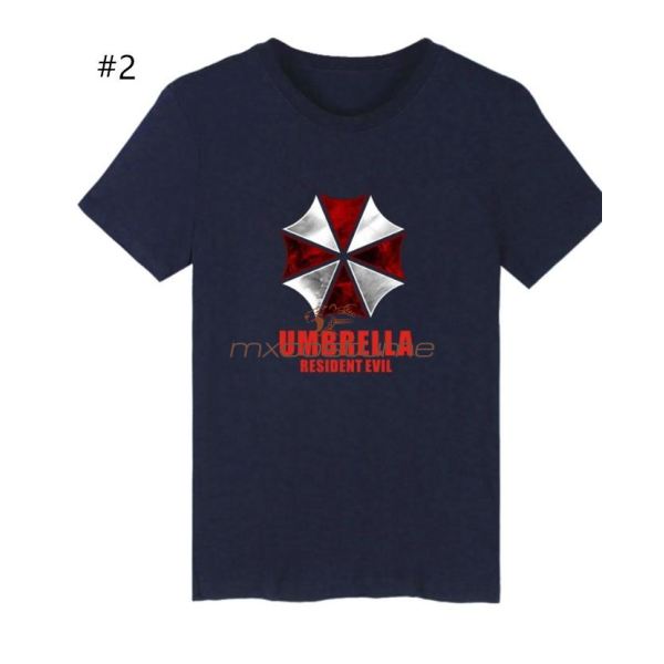 Resident Evil Umbrella Corporation Cosplay T-Shirt With Short Sleeeves Shirts