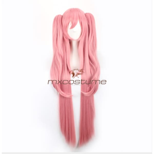 Seraph Of The End Krul Tepes Cosplay Pink Wig Accessories