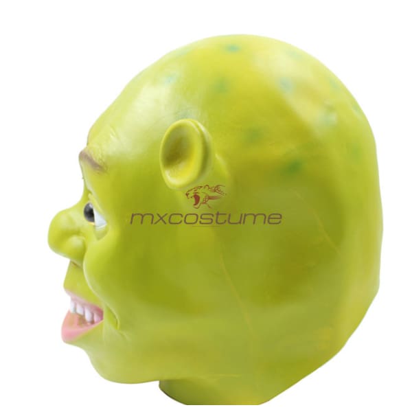 Shrek Cosplay Green Latex Mask Masks