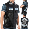 Sons Of Anarchy Cosplay Pu Leather Vest Costumes