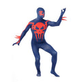 Spider-Man 2099 Miguel Ohara Blue Tights Jumpsuits Cosplay Costume Costumes