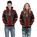 Spider-Man Cosplay Digital Printing Hoodie