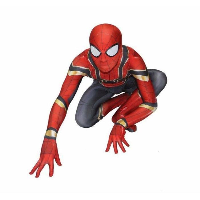 Spider-Man Homecoming Steel Edition Lycra Bodysuit Cosplay Costume Costumes