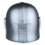 Star Wars Mandalorian Cosplay Silver Pvc Mask Helmet