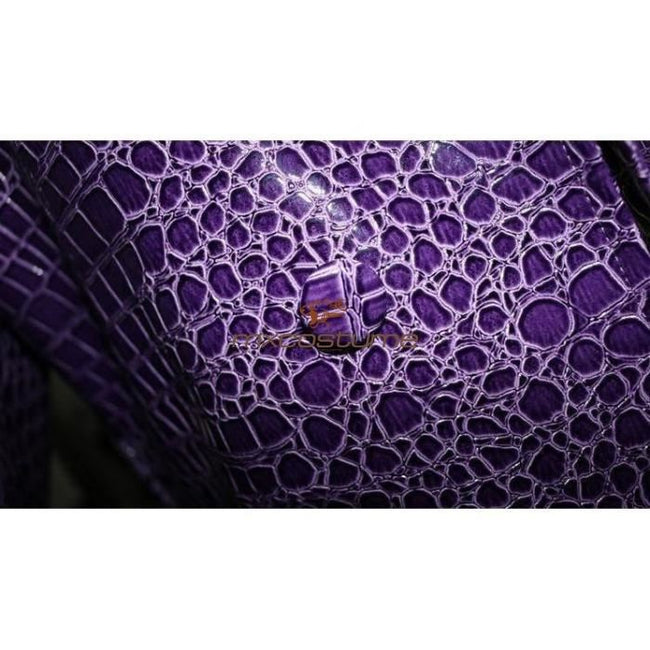 Suicide Squad Joker Purple Cloak Coat Cosplay Costume Costumes