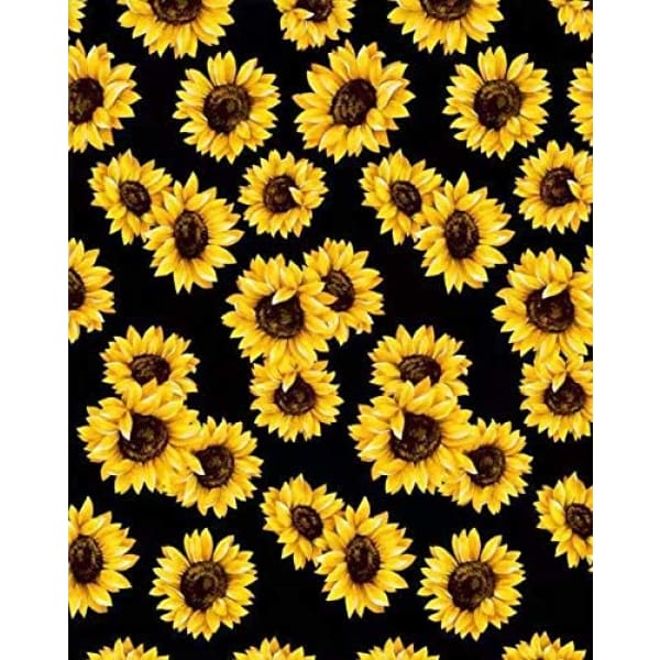Sunflower Plush Blanket Flowers Pattern Throw For Bed And Sofa 59X47