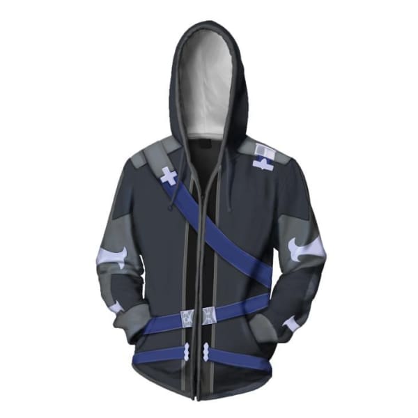 Sword Art Online 3 Alicization Kirito Cosplay 3D Print Hoodie Hoodies