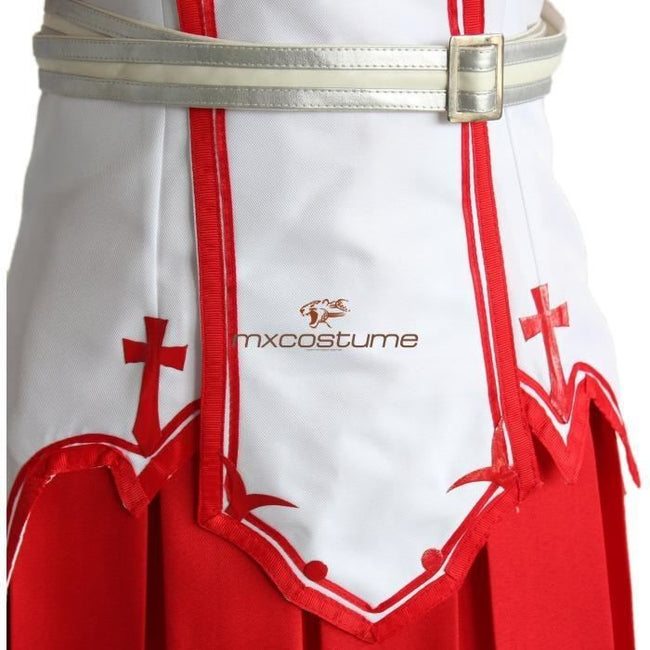 Sword Art Online Yuuki Asuna Full Set Cosplay Costume Costumes