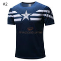 The Avengers Superhero Cosplay Short Sleeves T-Shirt
