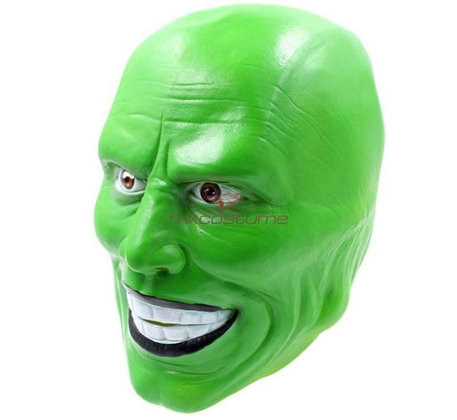 The Mask Jim Carrey Cosplay Green Masks