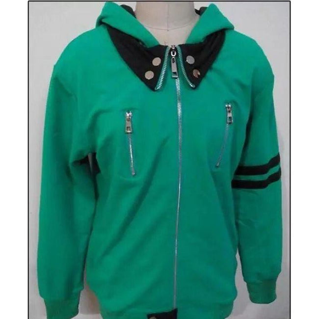 Tokyo Ghoul Kaneki Ken Cosplay Green Hoodie Hoodies