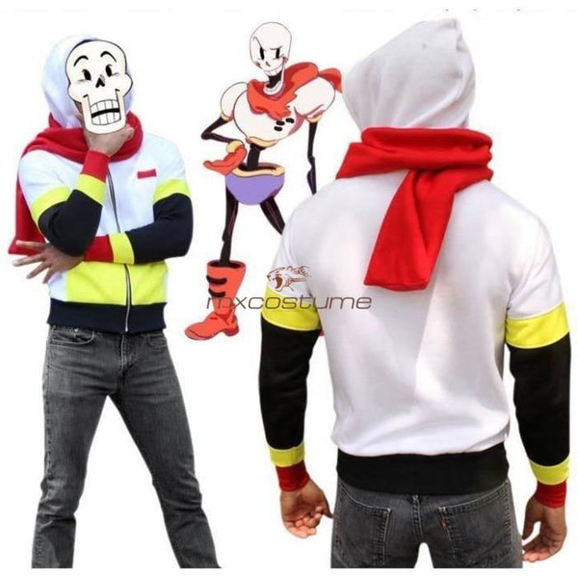 Undertale Papyrus Hoodie Cosplay Costume Hoodies