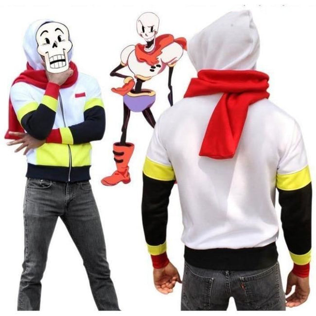 Undertale Papyrus Hoodie Cosplay Costume Hoodies