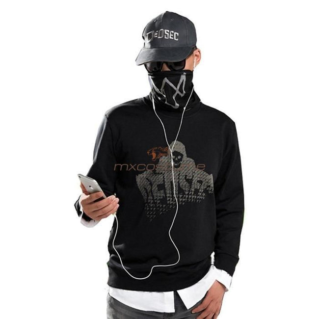 Watch Dogs 2 Marcus Cosplay Long Sleeves Hoodie Hoodies
