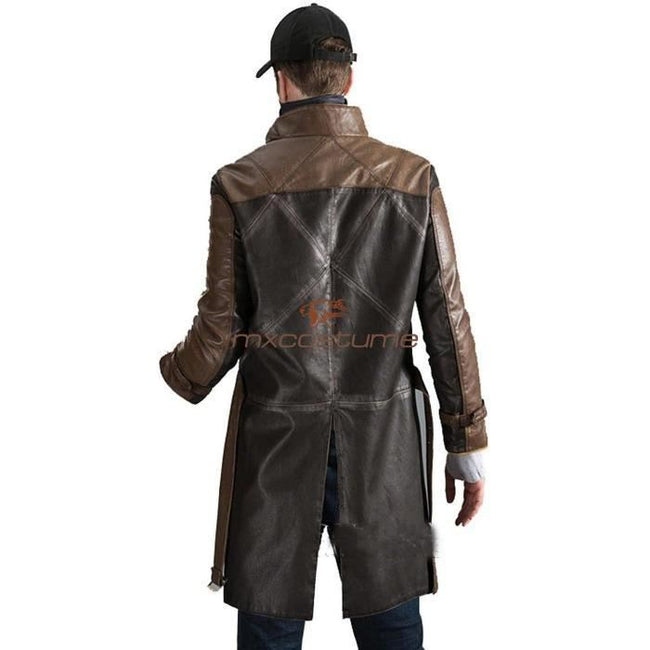 Watch Dogs Aiden Pearce Coat Cosplay Costume Costumes