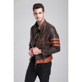 Wolverine 2 Logan Pu Leather Jacket Cosplay Costume Costumes