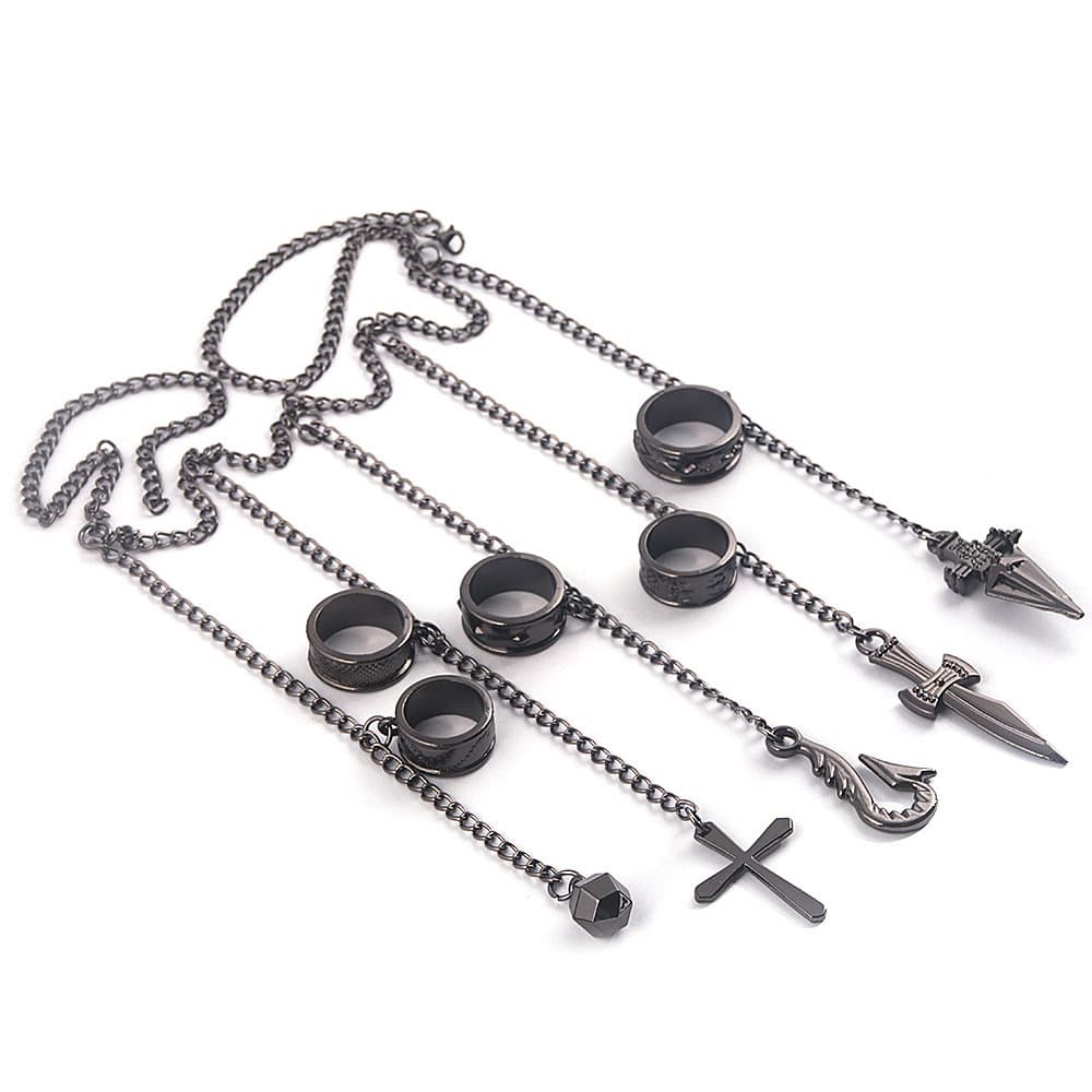Bracelet à 5 doigts Kurapika Cosplay Hunter X Hunter