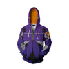Alita Battle Angel Gunnm Digital Stamp Cosplay Hoodie