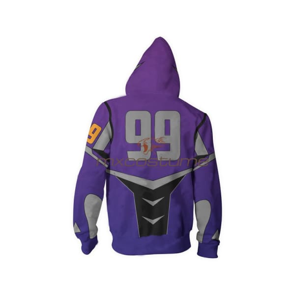 Alita Battle Angel Gunnm Digital Stamp Cosplay Hoodie