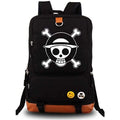 Anime Backpack One Piece Luminous Large Capacity School Bag Cosplay Bookbag