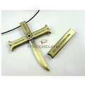 Cos-Me One Piece Dracula Mihawk Hawkeye Sword Necklace Pendant Cosplay