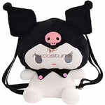 Cute Cartoon Plush Backpack Anime Kuromi Kawaii Bag
