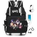 Demon Slayer Backpack Anime Cartoon Pattern Bookbag Cosplay Accessories Pattern-3