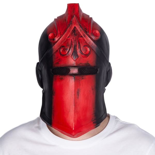 Fortnite Red Black Knight Cosplay Mask