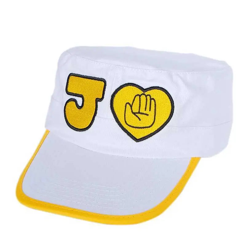 JoJo's Bizarre Adventure Kujo Jotaro Cosplay White Hat P2