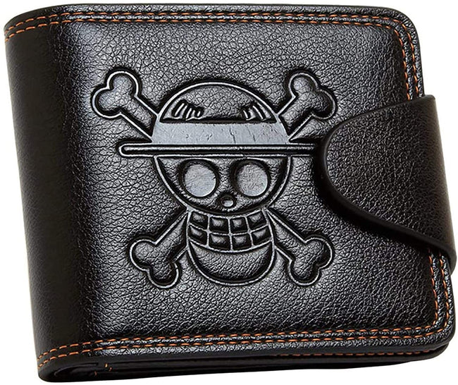 Mxcostume Anime One Piece Cosplay Straw Hat Pirates Jolly Roger Wallet
