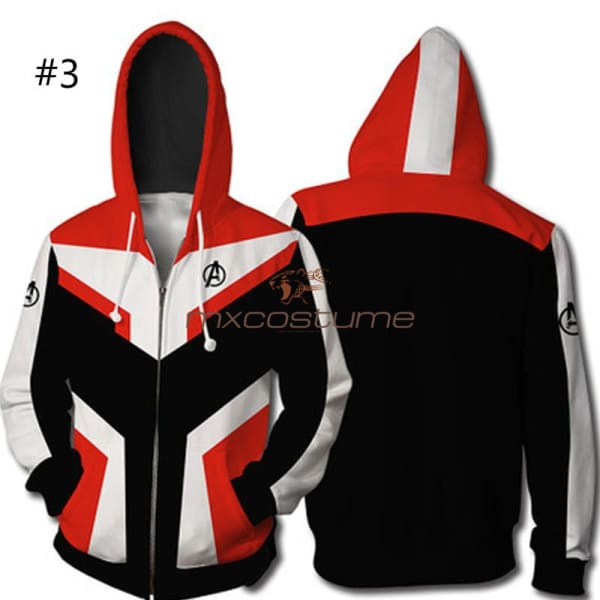 Avengers 4 Endgame Quantum 3D Printing Cosplay Hoodie Hoodies