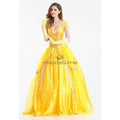 Beauty And The Beast 2017 Belle Princess Dress Cosplay Costume Costumes