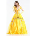 Beauty And The Beast 2017 Belle Princess Dress Cosplay Costume Costumes