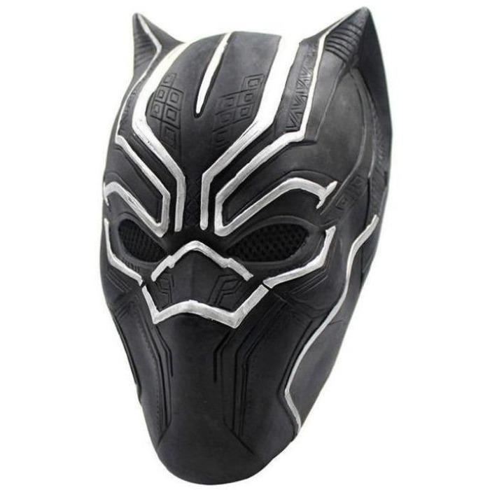 Black Panther Latex Cosplay Mask – Mxcostume