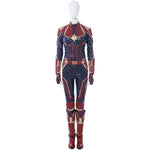 Captain Marvel Carol Danvers Pu Leather Full Sets Cosplay Costume Costumes