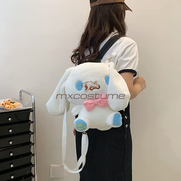 Cute Cartoon Plush Backpack Anime Cinnamoroll Dog Kawaii Bag