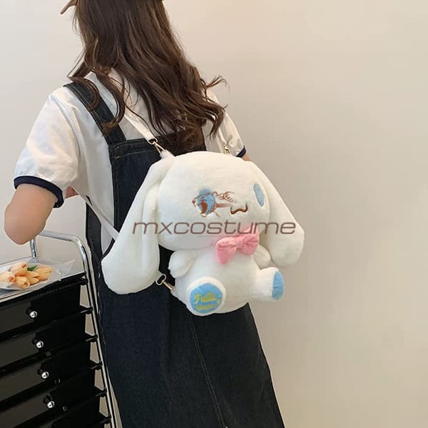 Cute Cartoon Plush Backpack Anime Cinnamoroll Dog Kawaii Bag