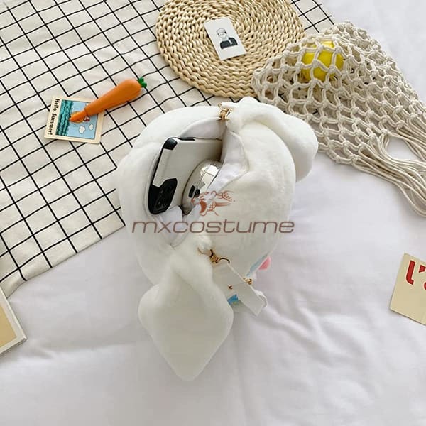 Cute Cartoon Plush Backpack Anime Cinnamoroll Dog Kawaii Bag