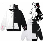 Danganronpa Cosplay Monokuma Hoodie With Long Sleeves& Fluffy Hoodies