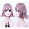 Danganronpa V3 Nanani Chiaki Cosplay Hotpink Wig Accessories