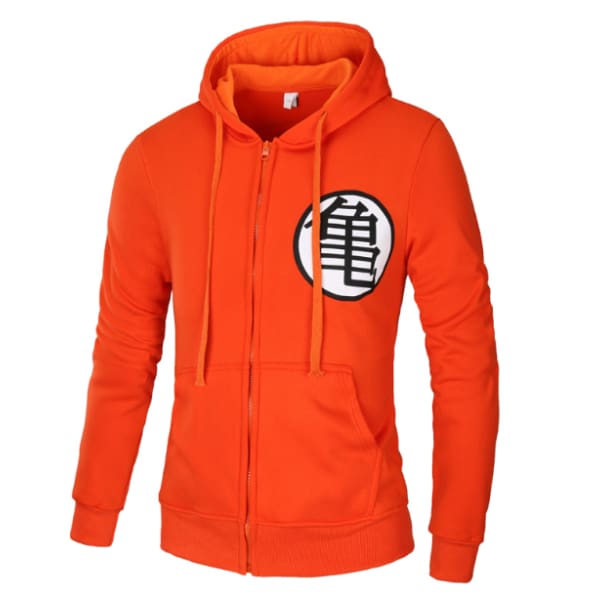 Dragon Ball Master Roshi Cosplay Orange Hoodie Hoodies