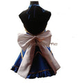 Fairy Tail Lucy Heartfilia Blue Dress Cosplay Costume Costumes